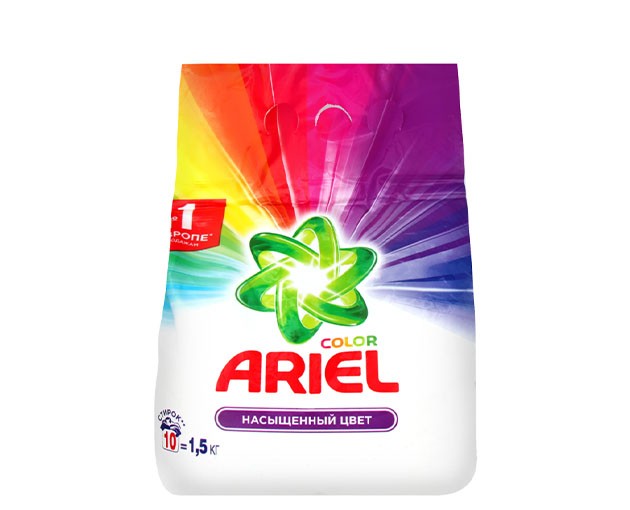 ARIEL სარეცხი ფხვნილი ფერადი 1.5კგ